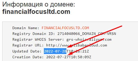 Financial Focus LTD Обзор финансовой компании и проверка.
