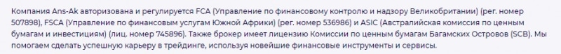 Кто такой Ans-Ak: обзор деятельности и отзывы