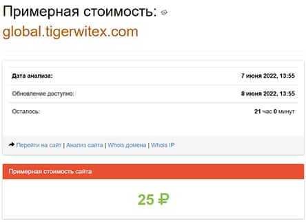 Отзывы на TigerWit предполагают что это лохотрон.