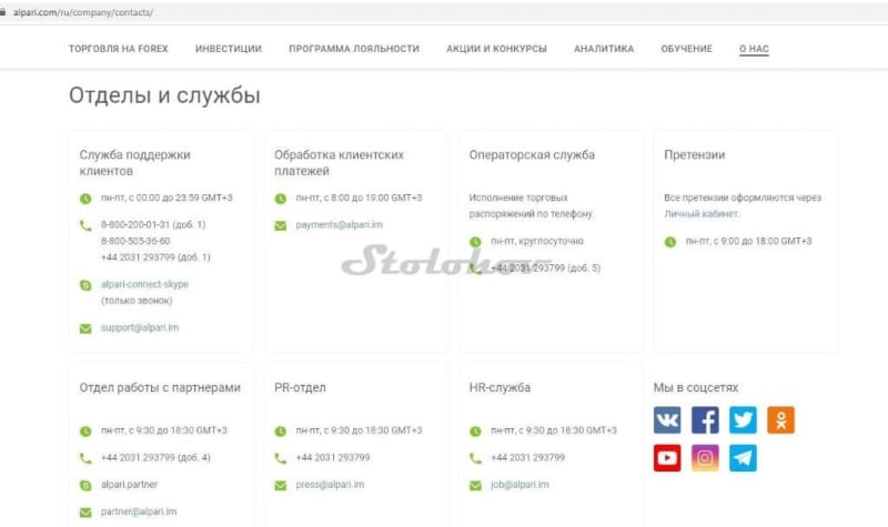 Альпари — отзывы трейдеров, как отличить официальный сайт от мошеннического?