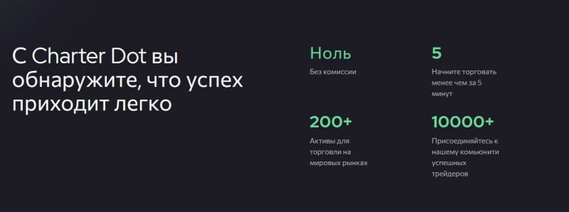 Charter Dot: отзывы, обзор площадки