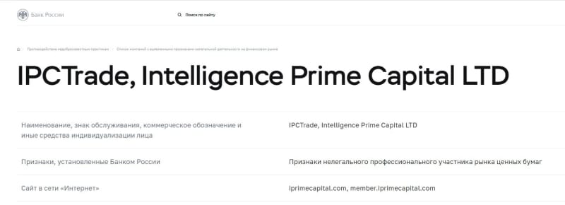 Intelligence Prime Capital: отзывы, обзор официальных данных