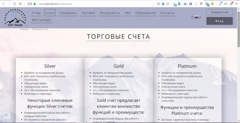 Отзывы о компании Toptrade.fm: псевдоброкер без лицензии и юридического адреса