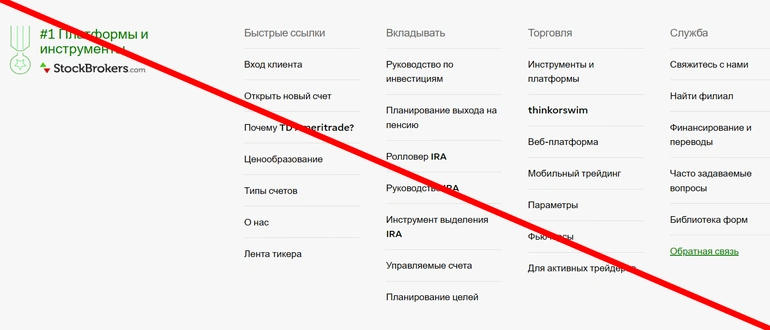 TD ameritrade отзывы и обзор проекта