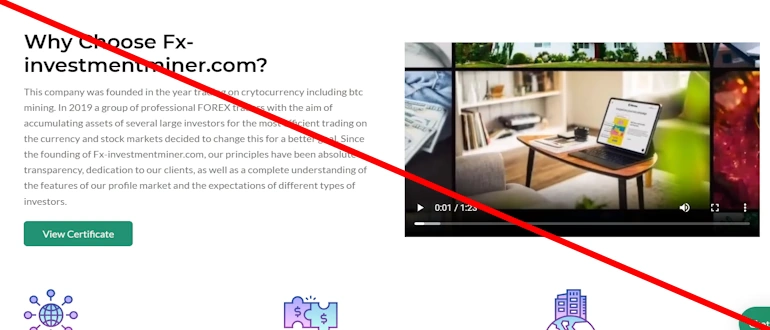 Fx-investmentminer лжеброкер, жалобы, обзор